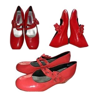 - - RACHEL SHOES PATENT LEATHER PUMPS. NWOT